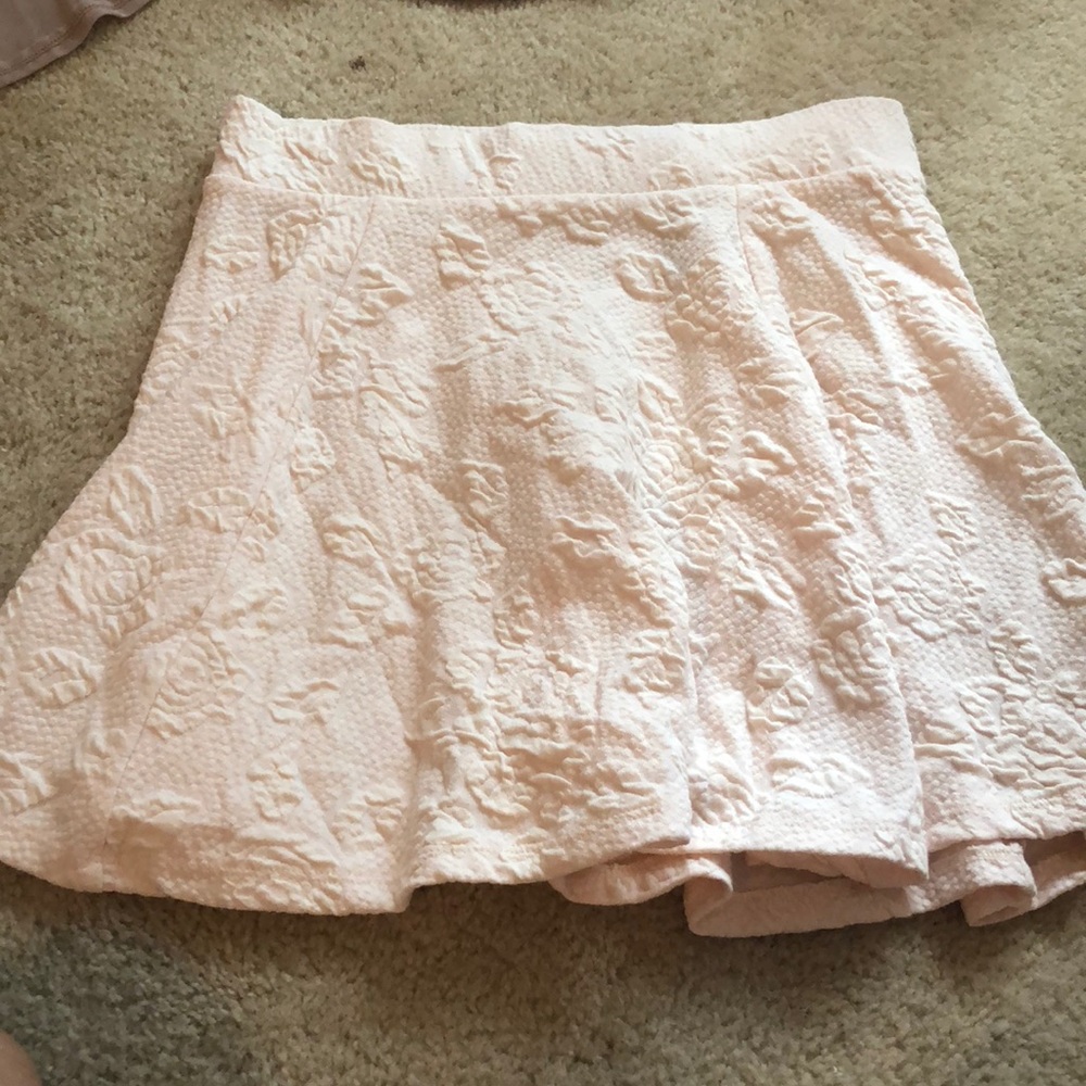 Light pink rosy skirt!
